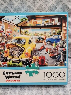 1000 Pieces Puzzle- Volkswgen Garage Buffalo David Bitton Cartoon World Sam's